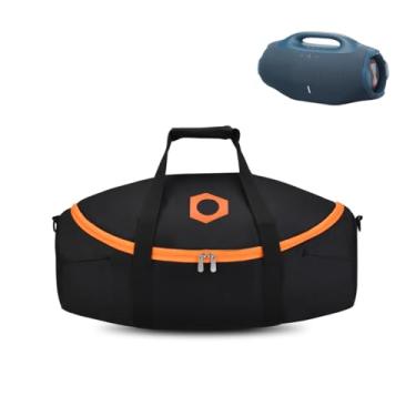 Imagem de Caixa de alto-falante sem fio para JBL Boombox 4, cabo de carregamento de armazenamento, caminhadas e atividades ao ar livre, portátil para caixa de alto-falante JBL