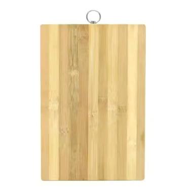 Imagem de Tábua de cortar madeira para cozinha – Tábua de corte de madeira premium para legumes, frutas, pão e carne | Durável e fácil de limpar (30 x 20 cm)