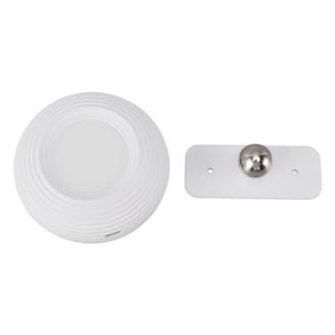 Imagem de Luz Magnética Montada na Parede LED Arandela Recarregável Magnética Sem Fio 360 ° Giratória 3 Cores Touch Control 2000mAh Luzes Montadas na Parede para Leitura de Cabeceira