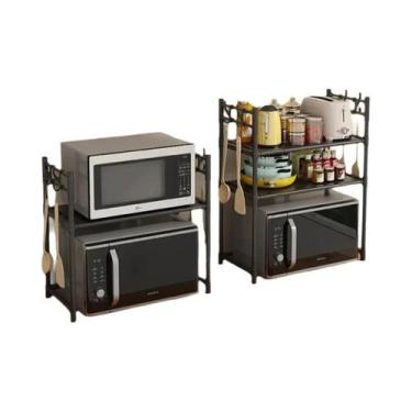 Imagem de Prateleira De Armazenamento Multi-Nível Para Bancada De Cozinha, Organ