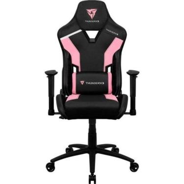 Imagem de Cadeira Gamer Thunderx3 Tc3 Sakura Black Rosa