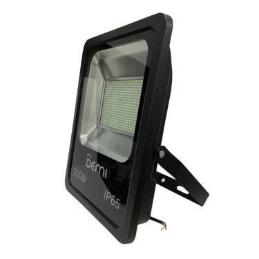 Imagem de Refletor Projetor Led Slim 200w 6500k Bivolt Preto - Demi
