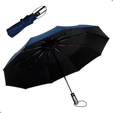 Imagem de Guarda Chuva Portátil Automático com Abertura Rápida e Estrutura Refor