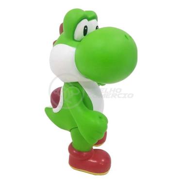 Imagem de Boneco Action Figure Yoshi Grande Super Size 26Cm - Mario