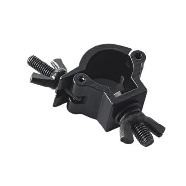 Imagem de Conector de braçadeira de andaime, junta giratória de liga de alumínio para tubo redondo, braçadeira fixa cruzada de porca de asa para equipamento