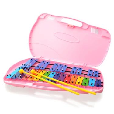 Imagem de Angel Glockenspiel AG-27N de 27 notas – Barras de aço cromático premium com amortecedor patenteado para som e durabilidade superiores – Feito habilmente na Coreia – Ideal para estudantes de música (AG