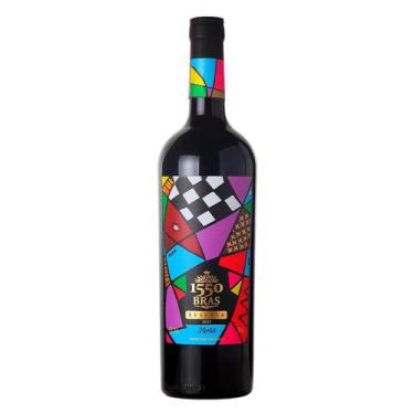 Imagem de Vinho Nacional Tinto 1550 Bras Reserva Merlot 750ml - Vinho Tinto Bras