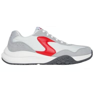 Imagem de Skechers Court Frenzy Tênis masculino, Cinza/vermelho, 40