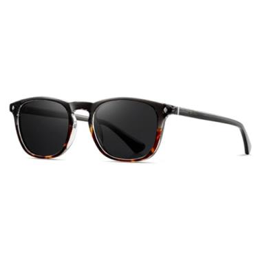 Imagem de VFDHN Óculos de Sol Retro Feminino TR90 Polarizado para Homens Acetato Outdoor UV400(5)