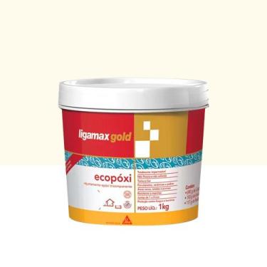 Imagem de Rejunte Ligamax Gold Acrílico Marfim Bd 1KG - Sika