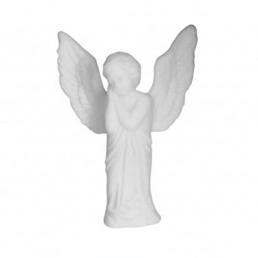 Imagem de Luminária Anjo, Plástico Polietileno, Bivolt 110/220V, 43x32x15cm, LED até 12W, Decoração para Altar