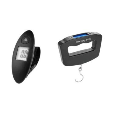 Imagem de Balança Digital De Bagagem Portátil De 50kg 10g Com Luz De Fundo - GOT
