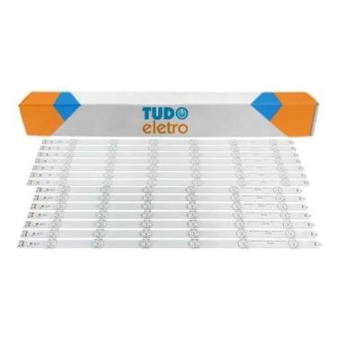 Imagem de Kit 14 Barras Led Barramento Tv 55la6214 55ln5400 55la6200 - Generica