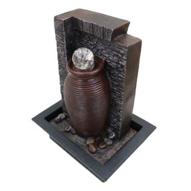 Imagem de Fonte De água Decorativa Com Luz De Led Bivolt