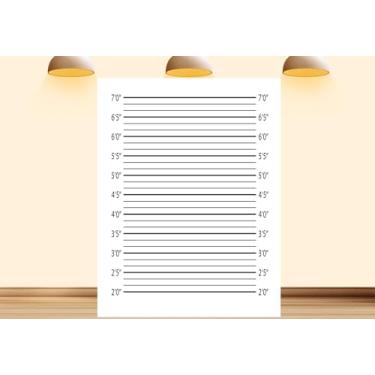 Imagem de Pano de fundo de caneca de 1,2 x 1,5 m Alinhamento de polícia, medidas precisas de assassinato, mistério, adereços para cabine de fotos, despedida de solteira, suprimentos de festa à noite, decorações