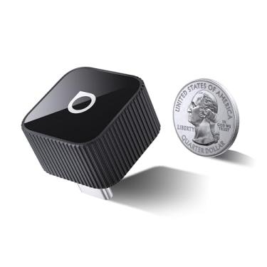 Imagem de OTTOCAST Mini fino, atualização 2026 2 em 1 sem fio CarPlay e adaptador automático Android, Plug & Play, banda dupla WLAN 2,4 G + 5G, reconexão automática, para carros após 2016 com fio CarPlay