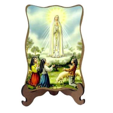 Imagem de Porta Retrato Imagem de Nossa Senhora de Fátima - SJO Artigos Religios