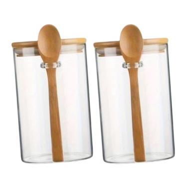 Imagem de Generic Organizador de Potes para Temperos com Tampa Hermética Transparente, Ideal para Gavetas, 280 ml e Outros Itens. Perfeito para Presentear, 2 Partes