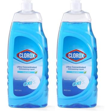 Imagem de Sabonete líquido Clorox com aroma fresco de Oxi, 1180 ml, pacote com 2