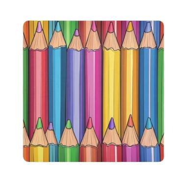 Imagem de Highland Cow Swing Capa de lente de câmera Magic autoadesivo bolsa de maquiagem dobrável para console de jogos DSLR Tablet 35 x 35 cm, Lápis de cor, 13.8x13.8in, Durável, exclusivo