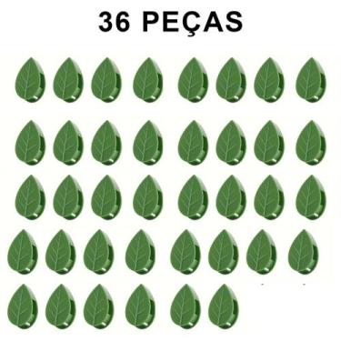 Imagem de Kit 12 a 36 Gancho Adesivo Parede Planta Trepadeira Gancho Adesivo Fol
