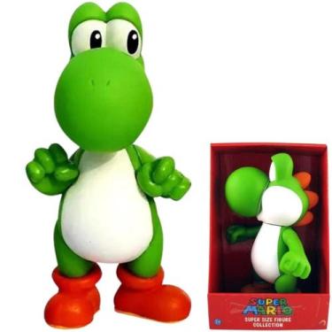 Imagem de Boneco Yoshi 25cm Articulado Super Mario