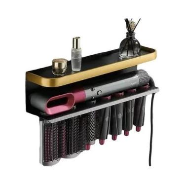Imagem de Suporte De Parede Para Secador De Cabelo Dyson Airwrap Organizador De 