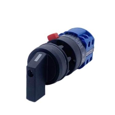 Imagem de Interruptor de came LW26-20/2S2 YMW26-20A 22 mm, instalação de furo único, fonte de alimentação de engrenagem 2/3, corte reverso, troca universal 1 peça (desligado)