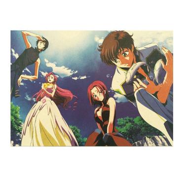 Imagem de Códigos de pôster: papel Geass Anime Art 51,5x36cm