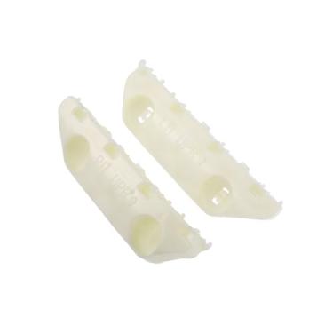 Imagem de Motoforti 1 par de suporte de suporte de para-choque dianteiro esquerdo e direito nº 622243BA0A/622253BA0A para Nissan Versa 2012-2019 de longa duração