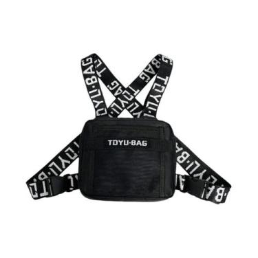 Imagem de Bolsa Tática Unissex Para Peito, Estilo Hip-hop, Mochila Funcional Qua