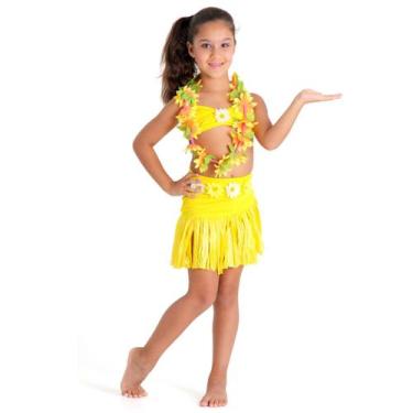 Imagem de Fantasia Havaiana Floral Infantil - Carnaval - Havaianas, UNICA, P