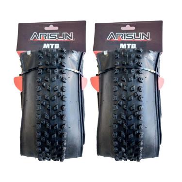 Imagem de Par Pneu aro 29 x 2.35 bike Arisun Mount Bona kevlar 60 tpi-Unissex