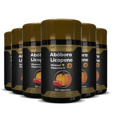 Imagem de Óleo De Semente De Abobora Com Licopeno 60 Caps Hf Suplementos com 6-Unissex