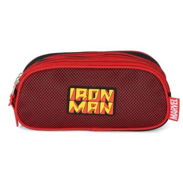 Imagem de Estojo Escolar Menino Triplo Tres Compartimentos Avengers-Masculino