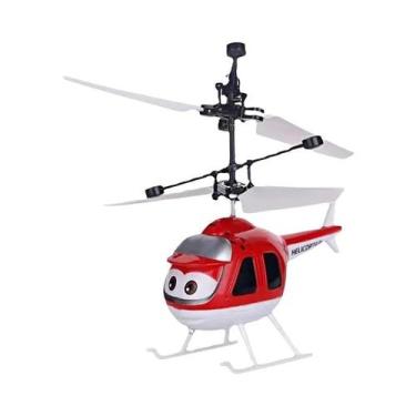 Imagem de Mini Avião Elétrico De Controle Remoto Para Crianças, Brinquedo Helicó
