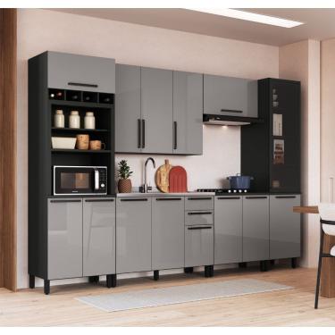 Imagem de Cozinha Modulada 6 Pecas sem Pia Firenze Indekes
