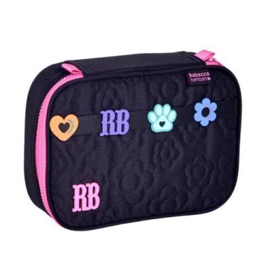 Imagem de Estojo Box 36 Pens Rebecca Bonbon Meninas Escolar - Clio Style, Preto