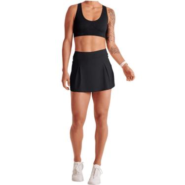 Imagem de Saia-Short Feminina Esportiva Fitness Dia a Dia Academia Corrida Caminhada Beach Tênis Lupo 76128-00-Feminino