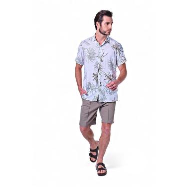 Imagem de Camisa Masculina Viscose Estampa Tropical-Masculino