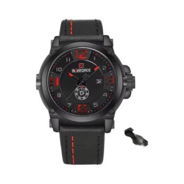 Imagem de Relógio De Quartzo Militar Esportivo De Luxo Masculino NAVIFORCE Com P