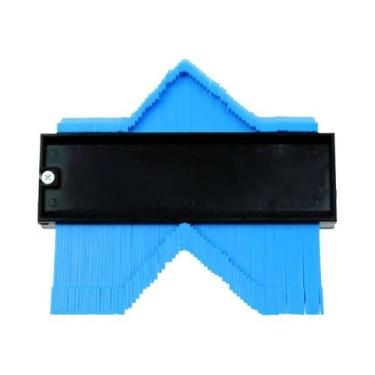 Imagem de Gabarito De Contorno Para Marcenaria, Duplicador De Perfil, Régua De M