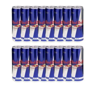 Imagem de Kit com 16 Energético Red Bull Lata 473ml