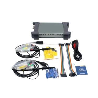 Imagem de S25HH0 6022BL 16-Channel Logic Analyzer PC USB Osciloscópio 2 canais digitais 20MHz largura de banda 48MSA/s Taxa de amostragem