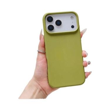 Imagem de Capa De Silicone Fosca Candy Para iPhone 17 16 16E 15 pro Max, Anticho