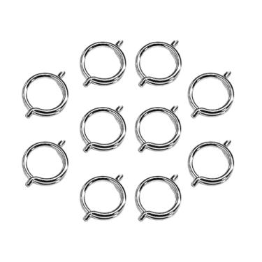 Imagem de Fenteer Conjunto de 10 peças de componentes de mola para tesoura de aves, com mola de torção integrada para corte de carne de peru. Peças de reposição para, S