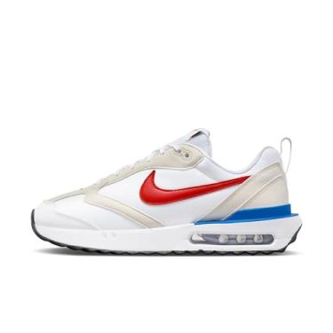 Imagem de Nike Tênis masculino Air Max Dawn Branco/Royal/Preto (DJ3624 100), Foto branca, vermelha, azul e preto, 100, 7