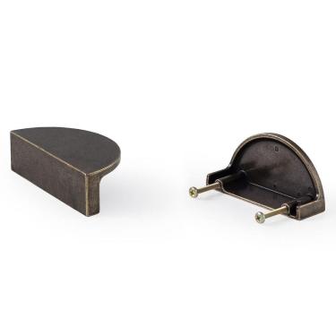 Imagem de Puxador Concha 1Pç Móveis Antigos Puxadores Armario Gaveta