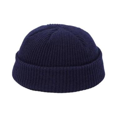 Imagem de Gorro De Lã Tricotado Para Homens E Mulheres, Estilo Moderno E Quente 