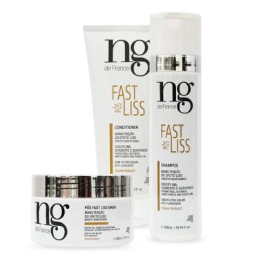Imagem de Kit Linha Pós Fast Liss Ng De France, 500 ml